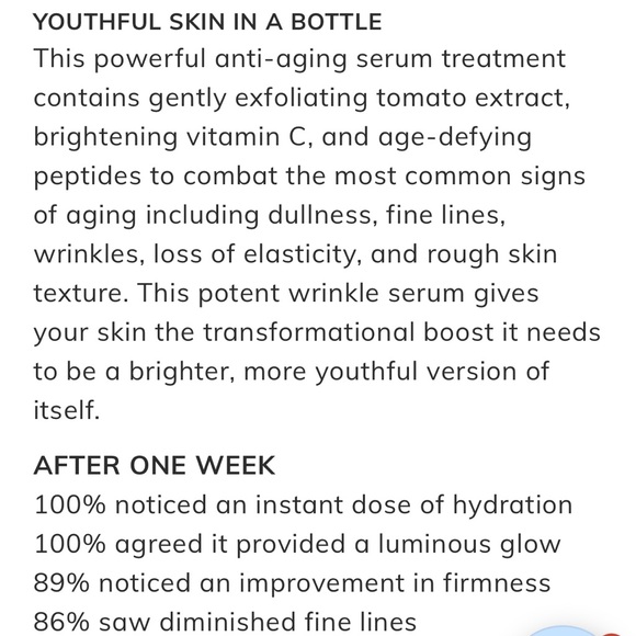 NIB Byroe tomato serum - Picture 4 of 4